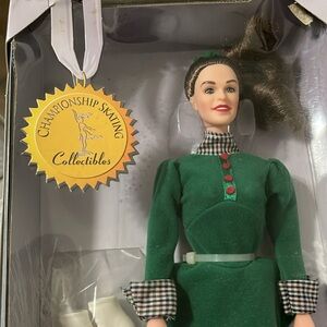 Vintage 1997 KATIA Championship Ice Skating Doll